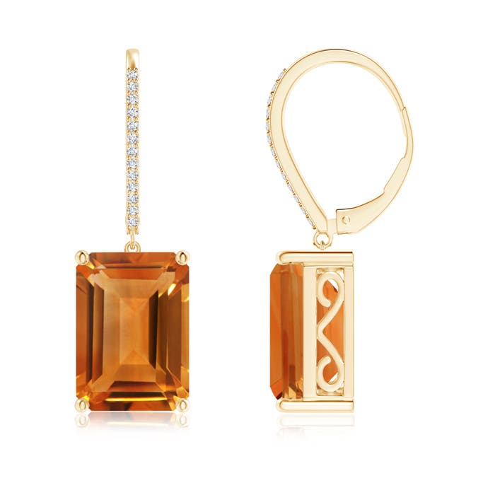 AAA - Citrine / 13.73 CT / 14 KT Yellow Gold