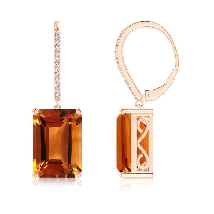 AAAA - Citrine / 13.73 CT / 14 KT Rose Gold