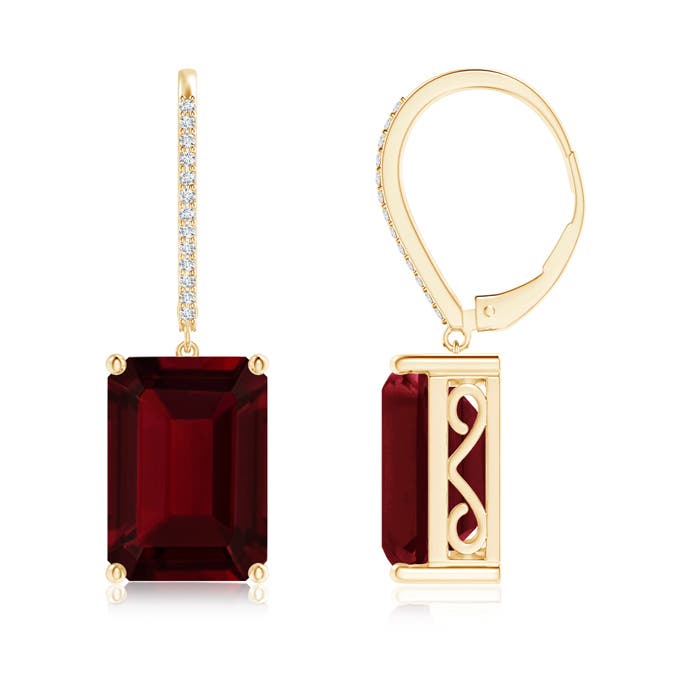 AA - Garnet / 17.13 CT / 14 KT Yellow Gold