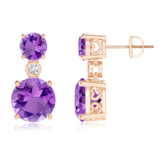 Round AA Amethyst