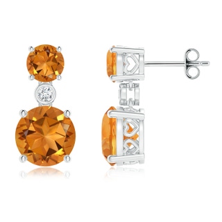 Round AAA Citrine