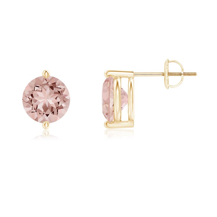 AAAA - Morganite / 2.2 CT / 14 KT Yellow Gold