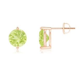 Round A Peridot