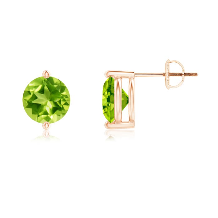 AAA - Peridot / 2.8 CT / 14 KT Rose Gold