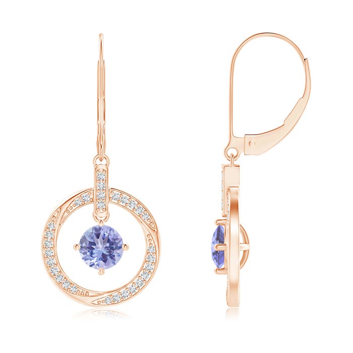 AA - Tanzanite / 1.16 CT / 14 KT Rose Gold