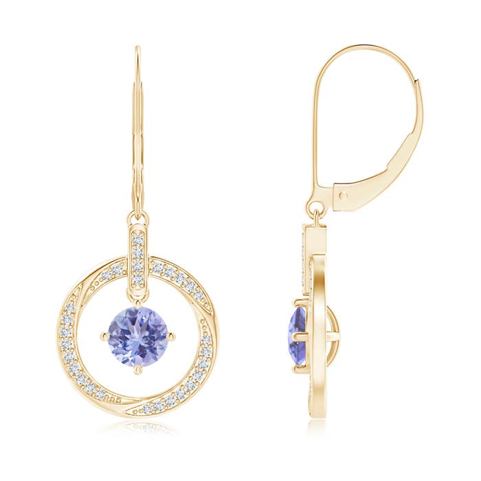 AA - Tanzanite / 1.16 CT / 14 KT Yellow Gold