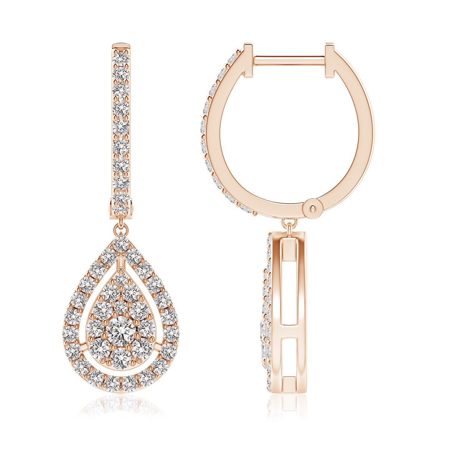 I-J, I1-I2 / 0.74 CT / 14 KT Rose Gold