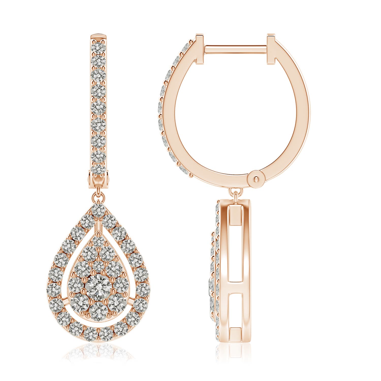 K, I3 / 1.26 CT / 14 KT Rose Gold