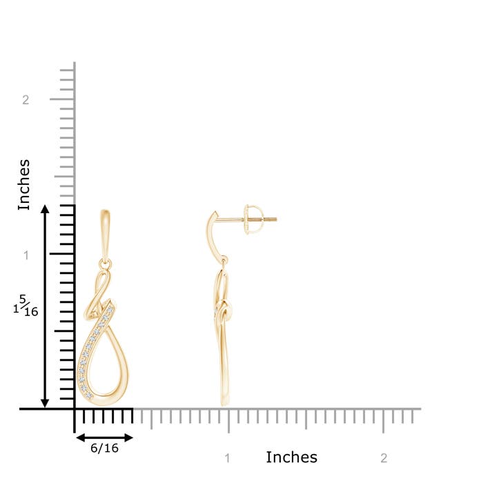 G, VS2 / 0.12 CT / 14 KT Yellow Gold