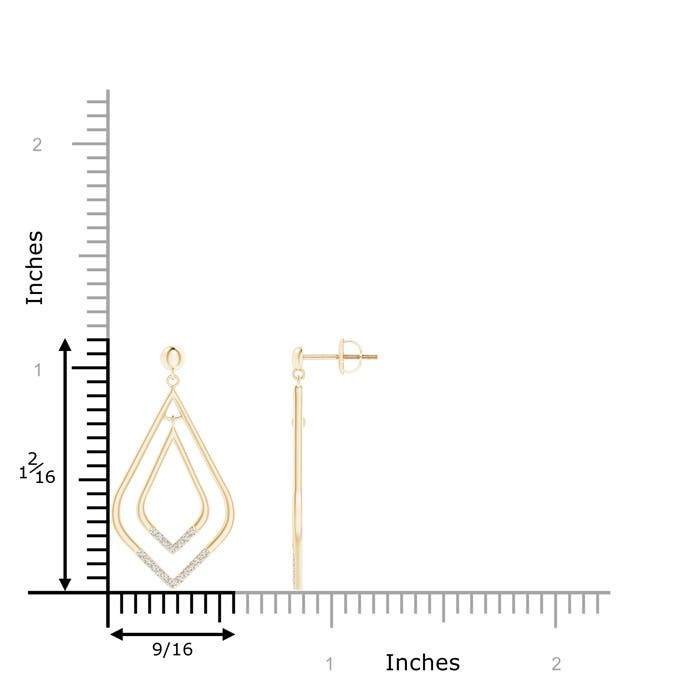 G, VS2 / 0.13 CT / 14 KT Yellow Gold