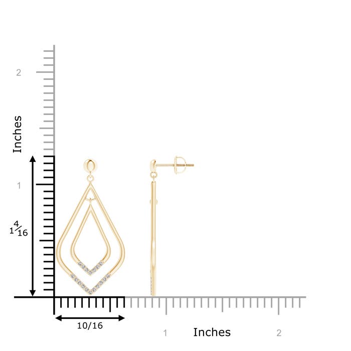 I-J, I1-I2 / 0.18 CT / 14 KT Yellow Gold