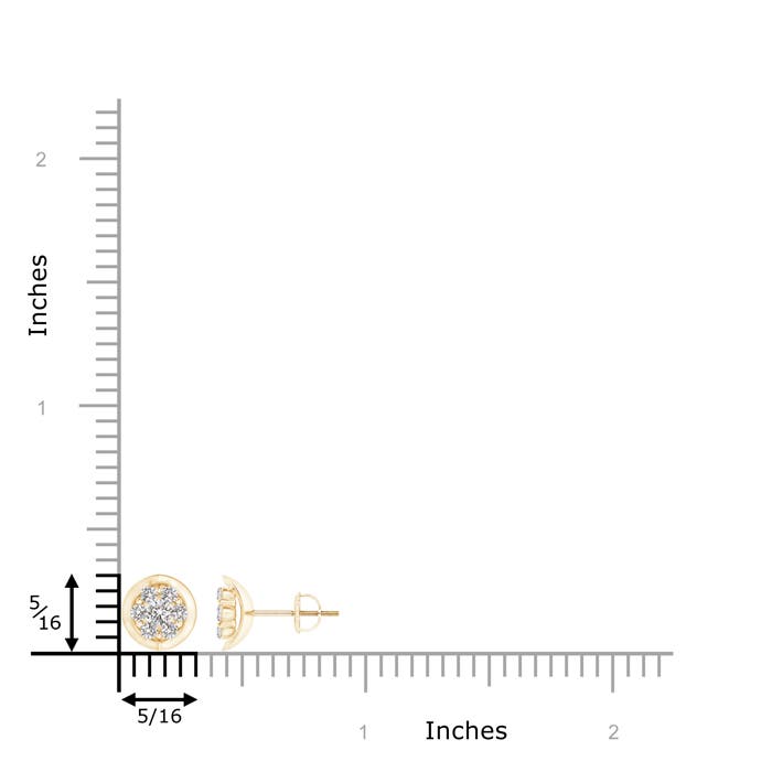 I-J, I1-I2 / 0.33 CT / 14 KT Yellow Gold