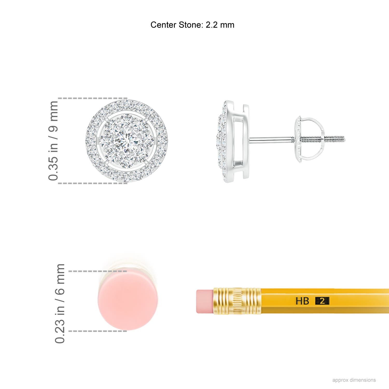 G, VS2 / 0.48 CT / 14 KT White Gold