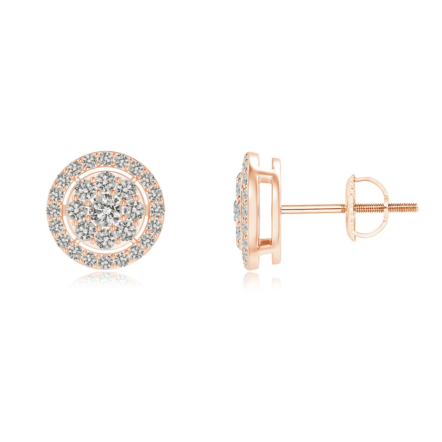 K, I3 / 0.48 CT / 14 KT Rose Gold