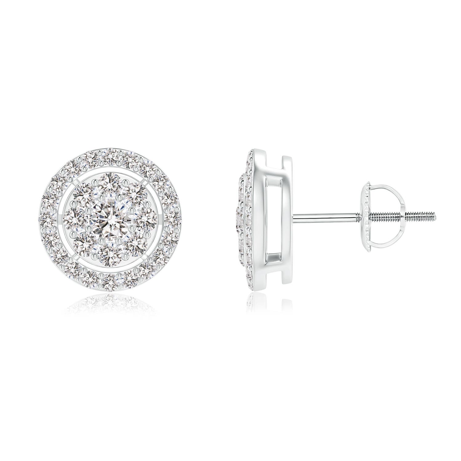 I-J, I1-I2 / 0.76 CT / 14 KT White Gold