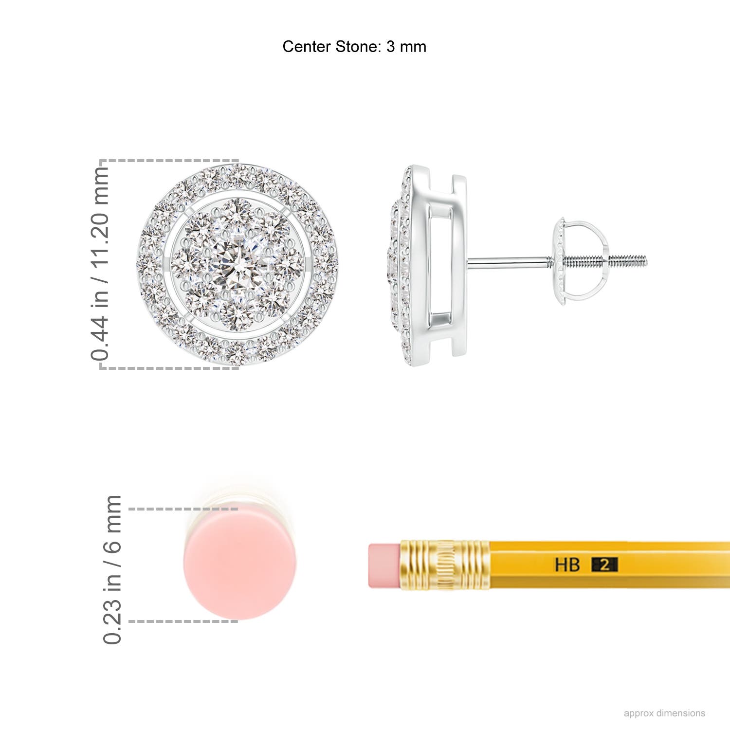 I-J, I1-I2 / 1.01 CT / 14 KT White Gold