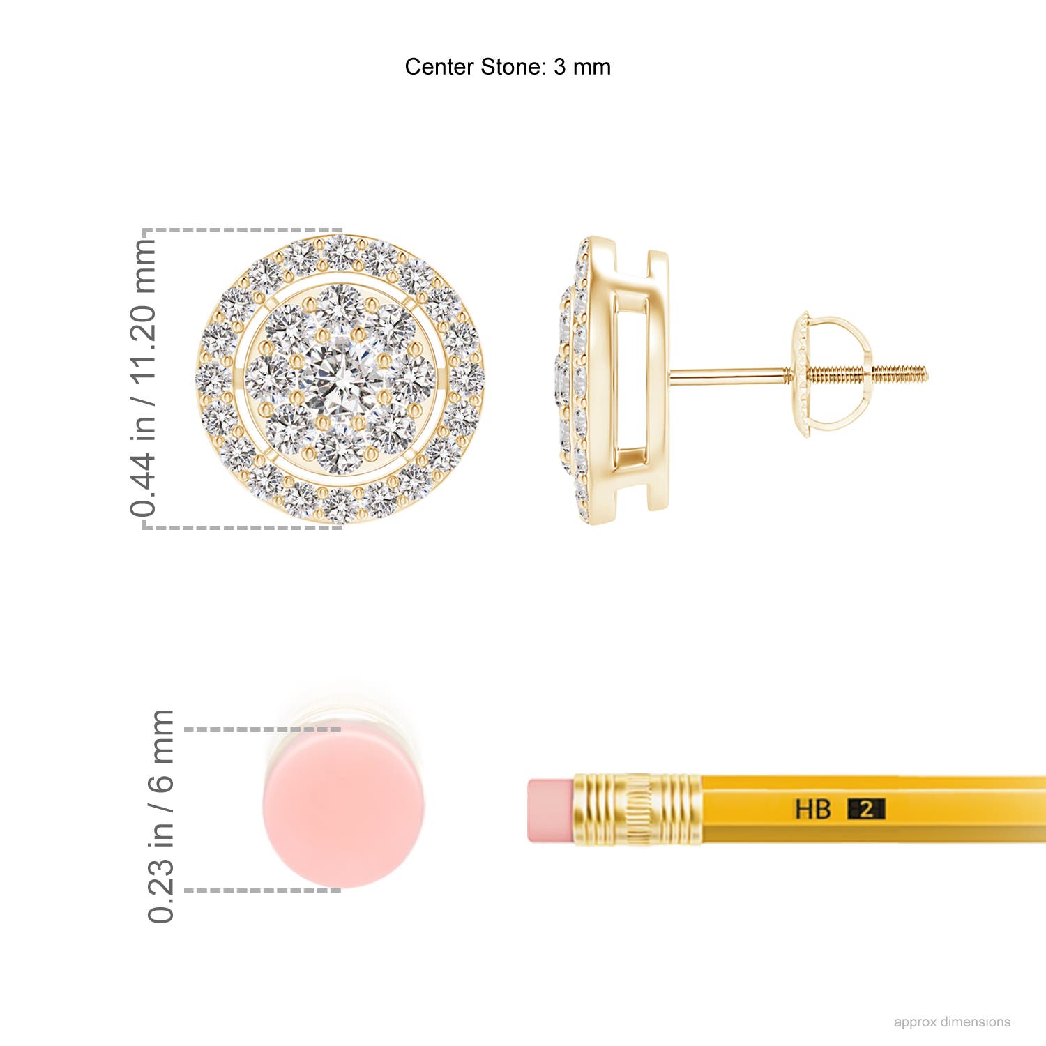 I-J, I1-I2 / 1.01 CT / 14 KT Yellow Gold