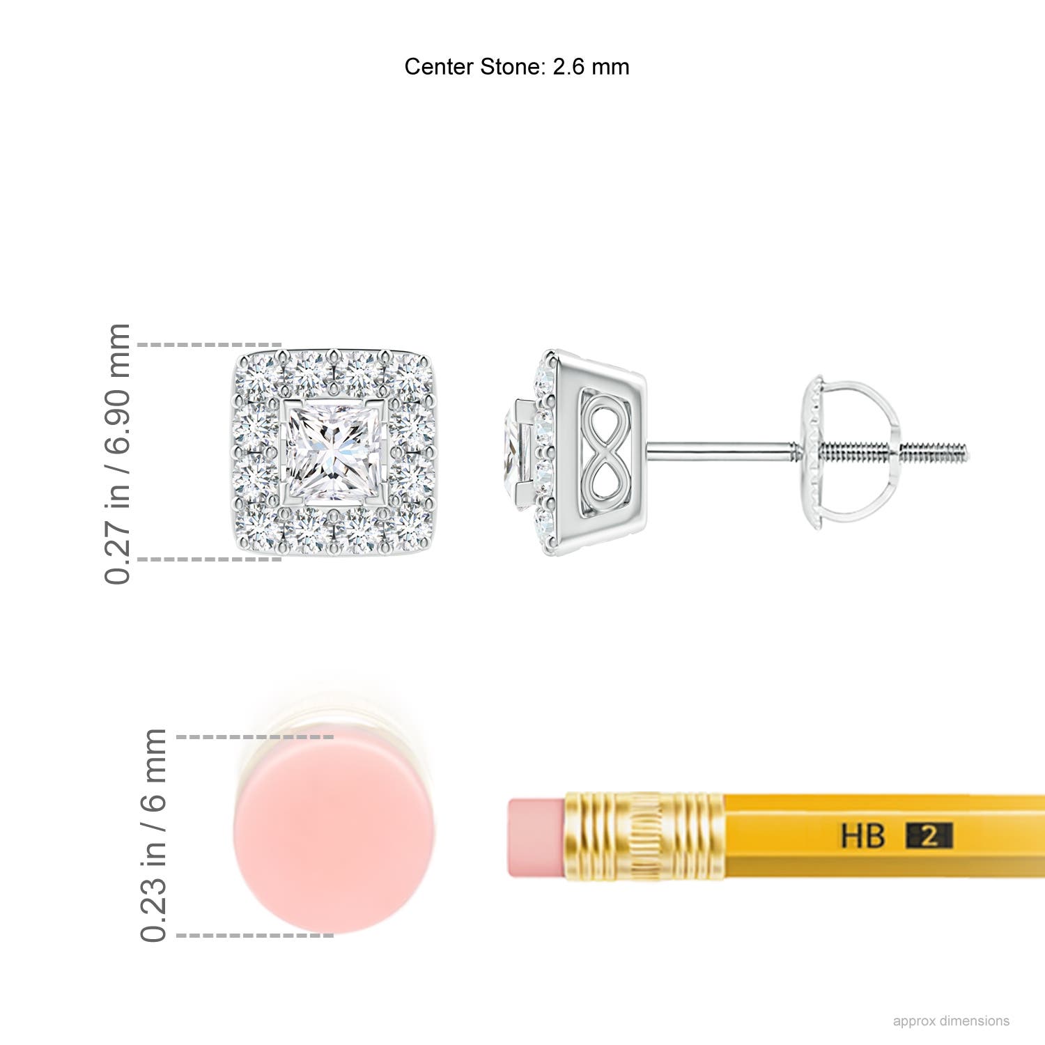 G, VS2 / 0.51 CT / 14 KT White Gold