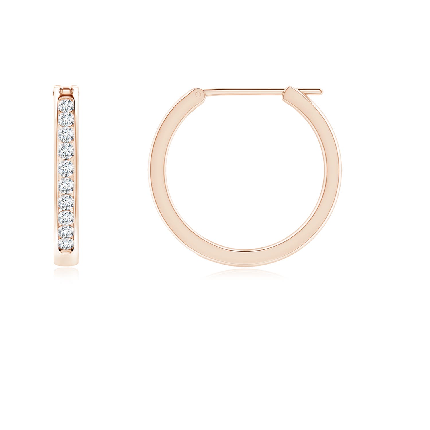 G, VS2 / 0.5 CT / 14 KT Rose Gold