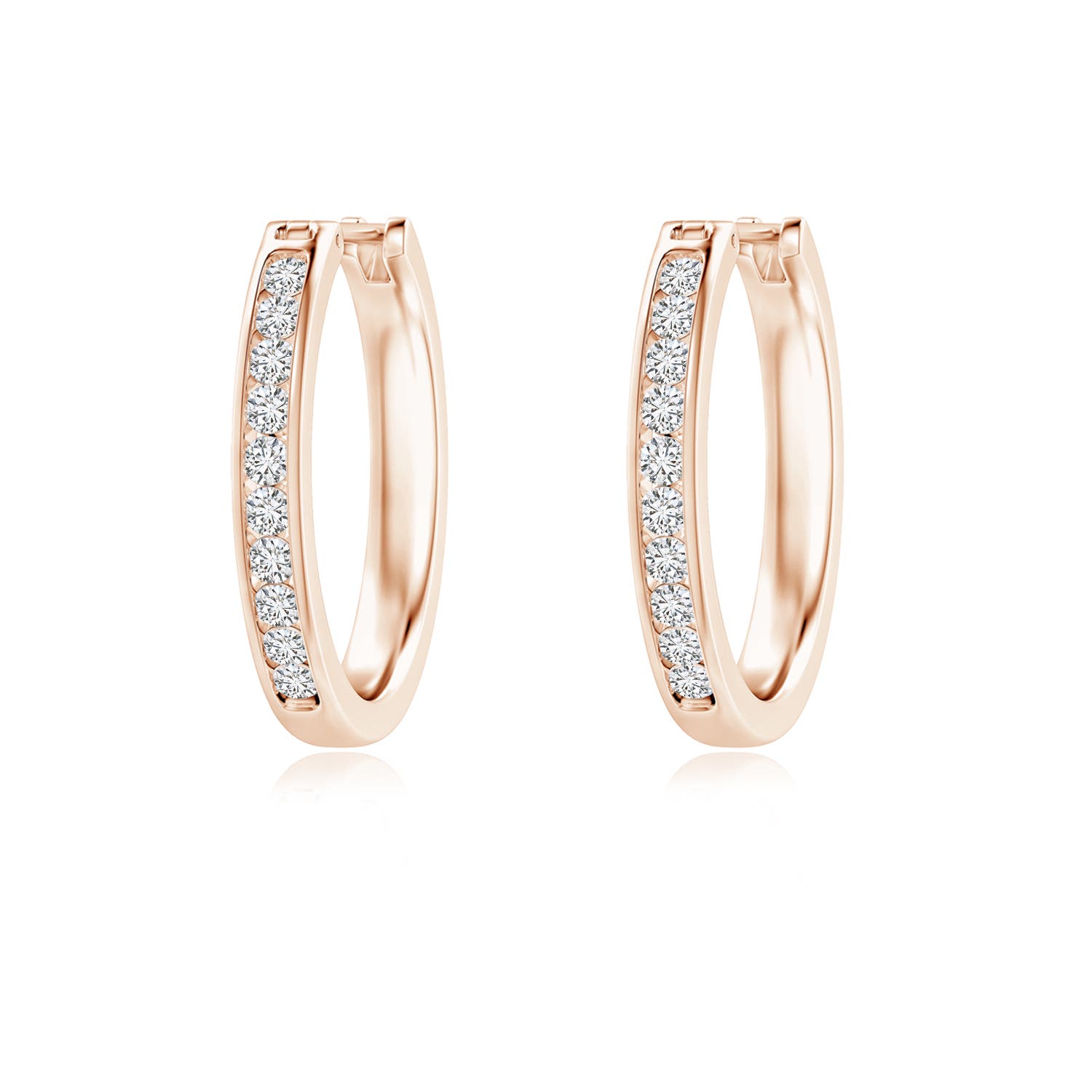 H, SI2 / 0.74 CT / 14 KT Rose Gold