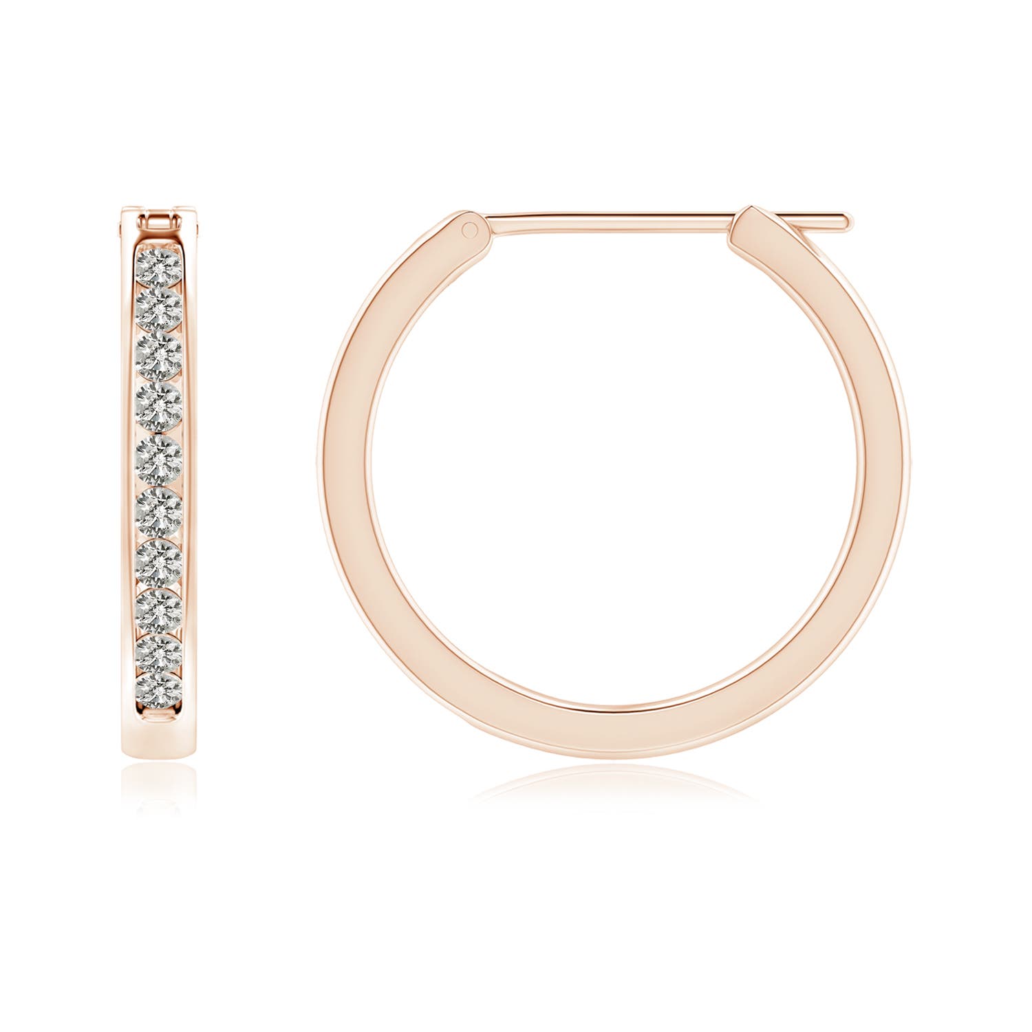 K, I3 / 1 CT / 14 KT Rose Gold