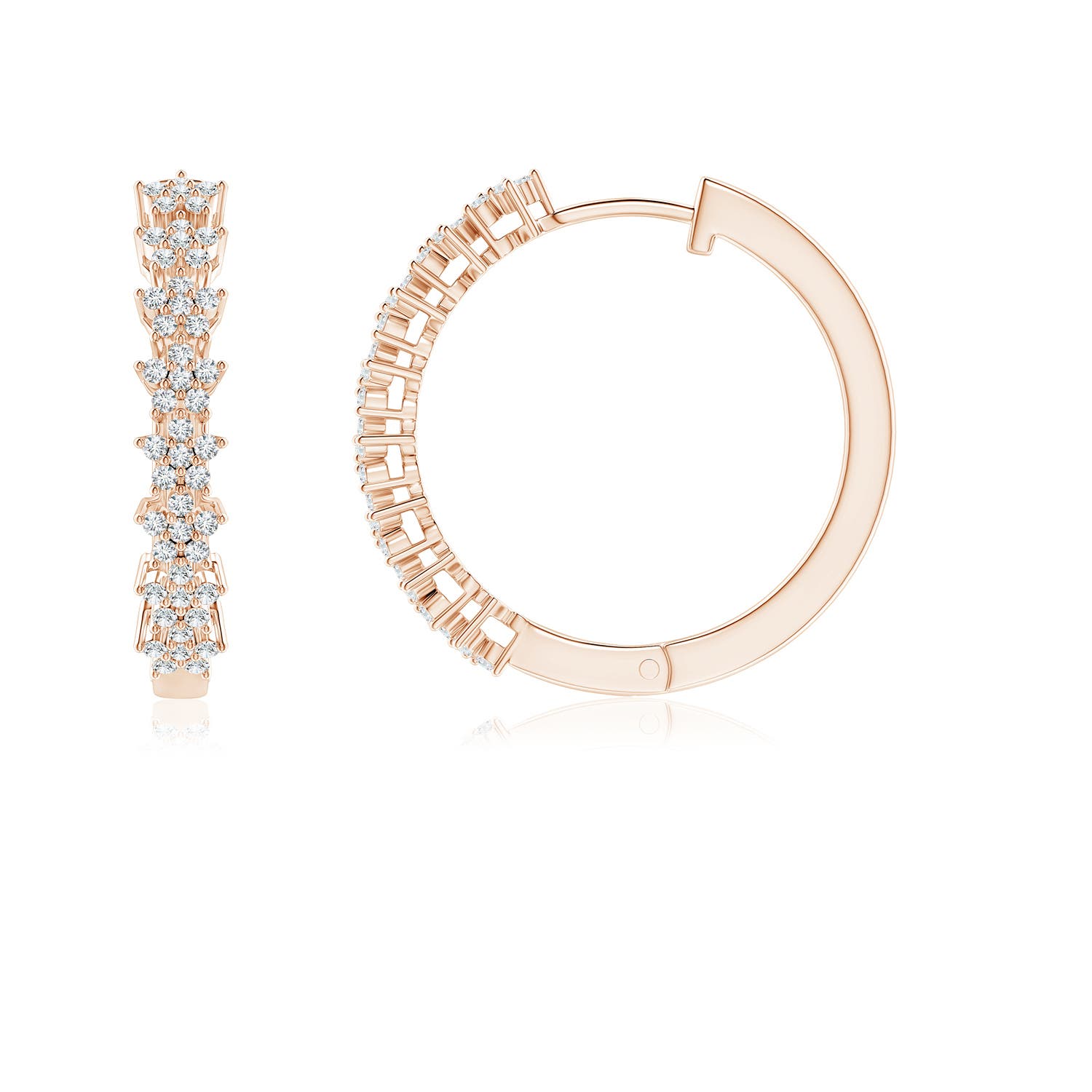 G, VS2 / 0.5 CT / 14 KT Rose Gold