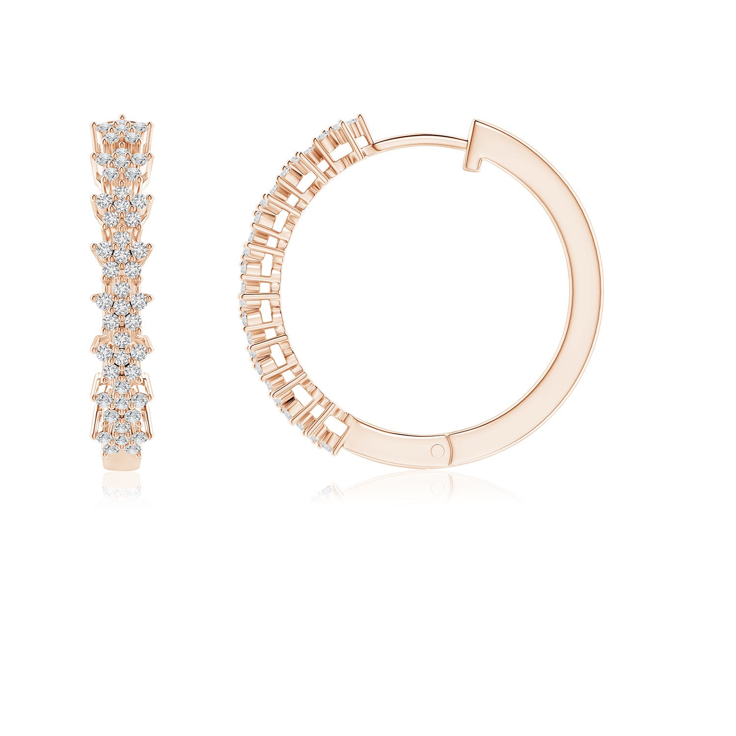 H, SI2 / 0.5 CT / 14 KT Rose Gold