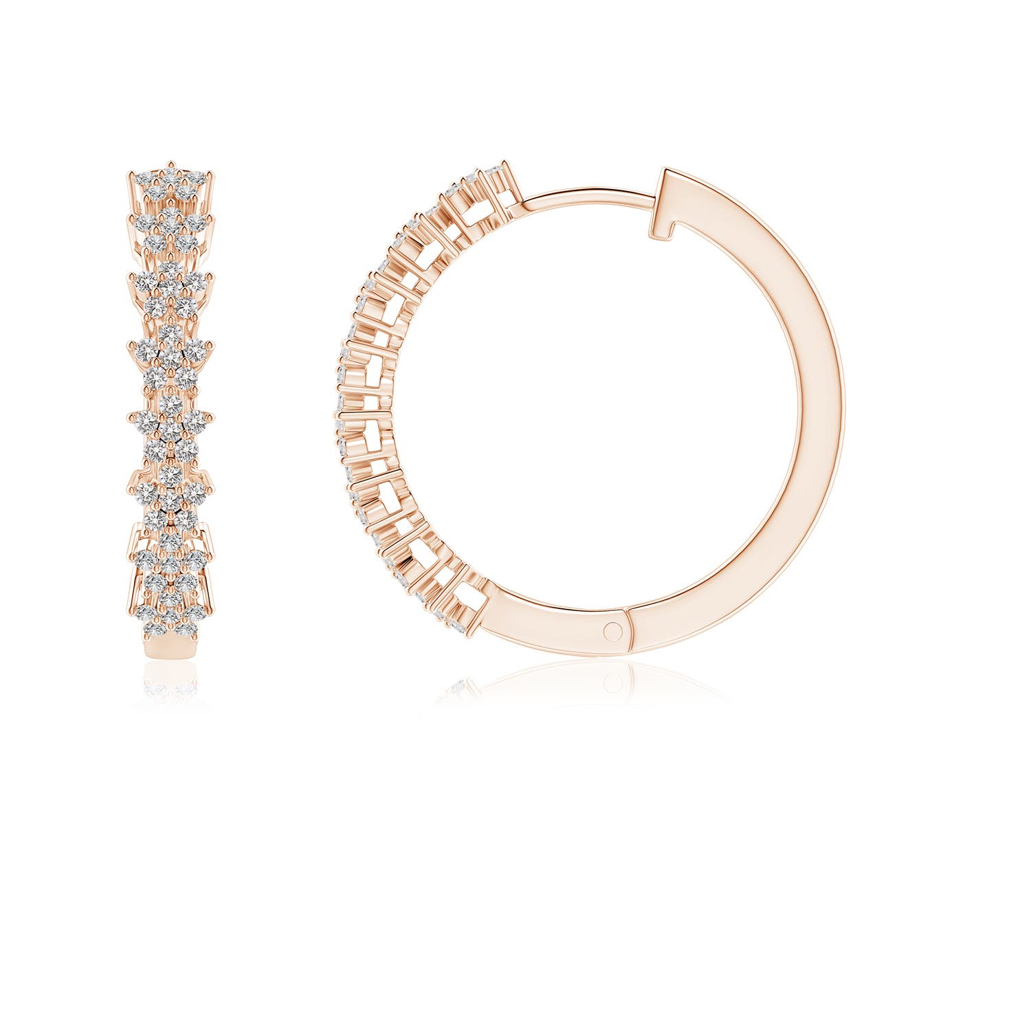 I-J, I1-I2 / 0.5 CT / 14 KT Rose Gold