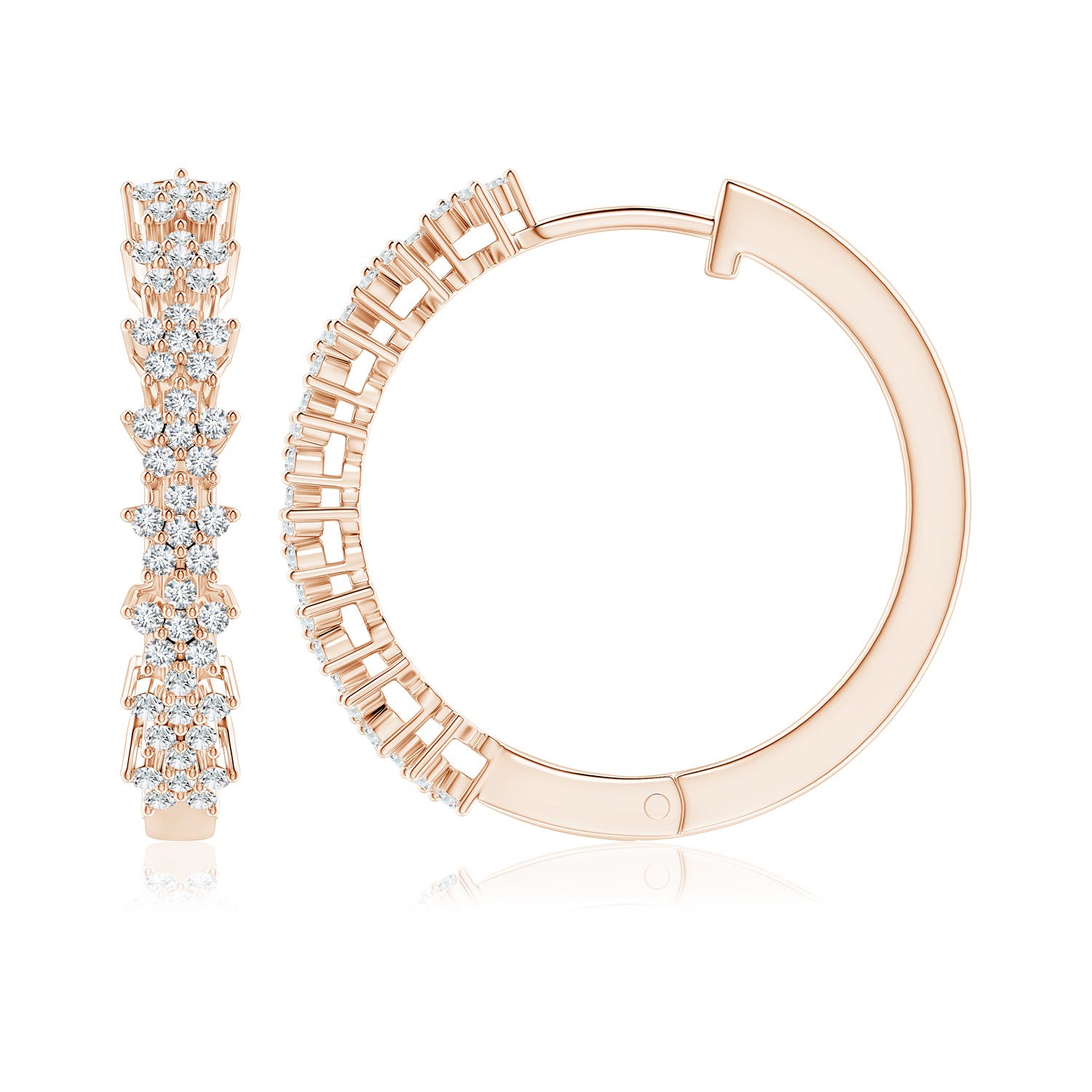 G, VS2 / 0.67 CT / 14 KT Rose Gold