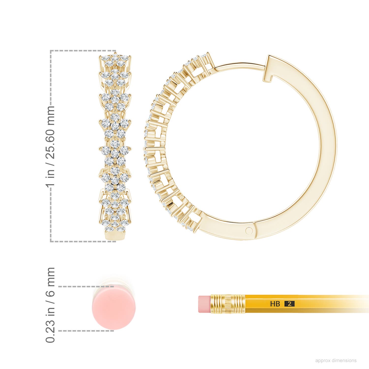 G, VS2 / 0.67 CT / 14 KT Yellow Gold