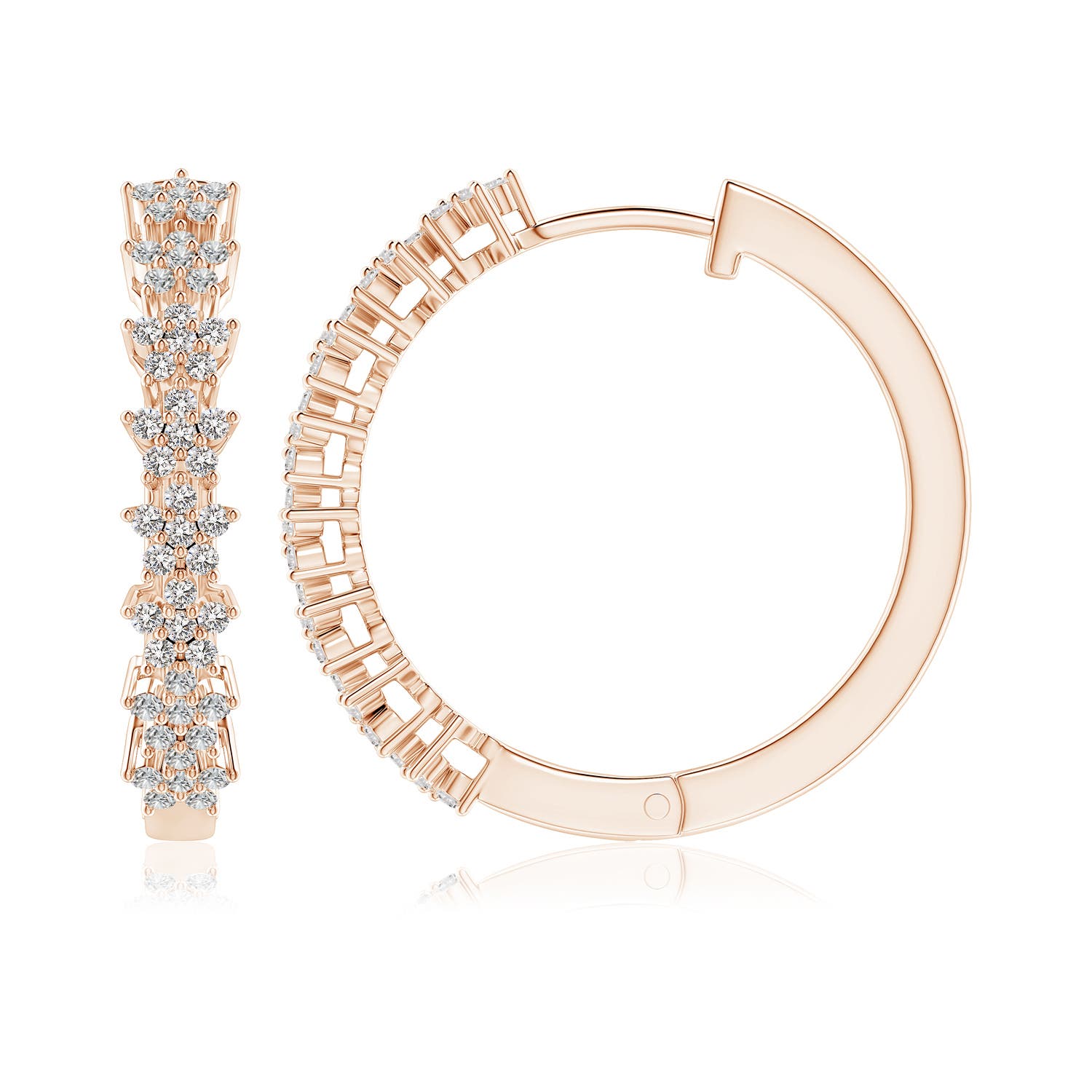 I-J, I1-I2 / 0.67 CT / 14 KT Rose Gold