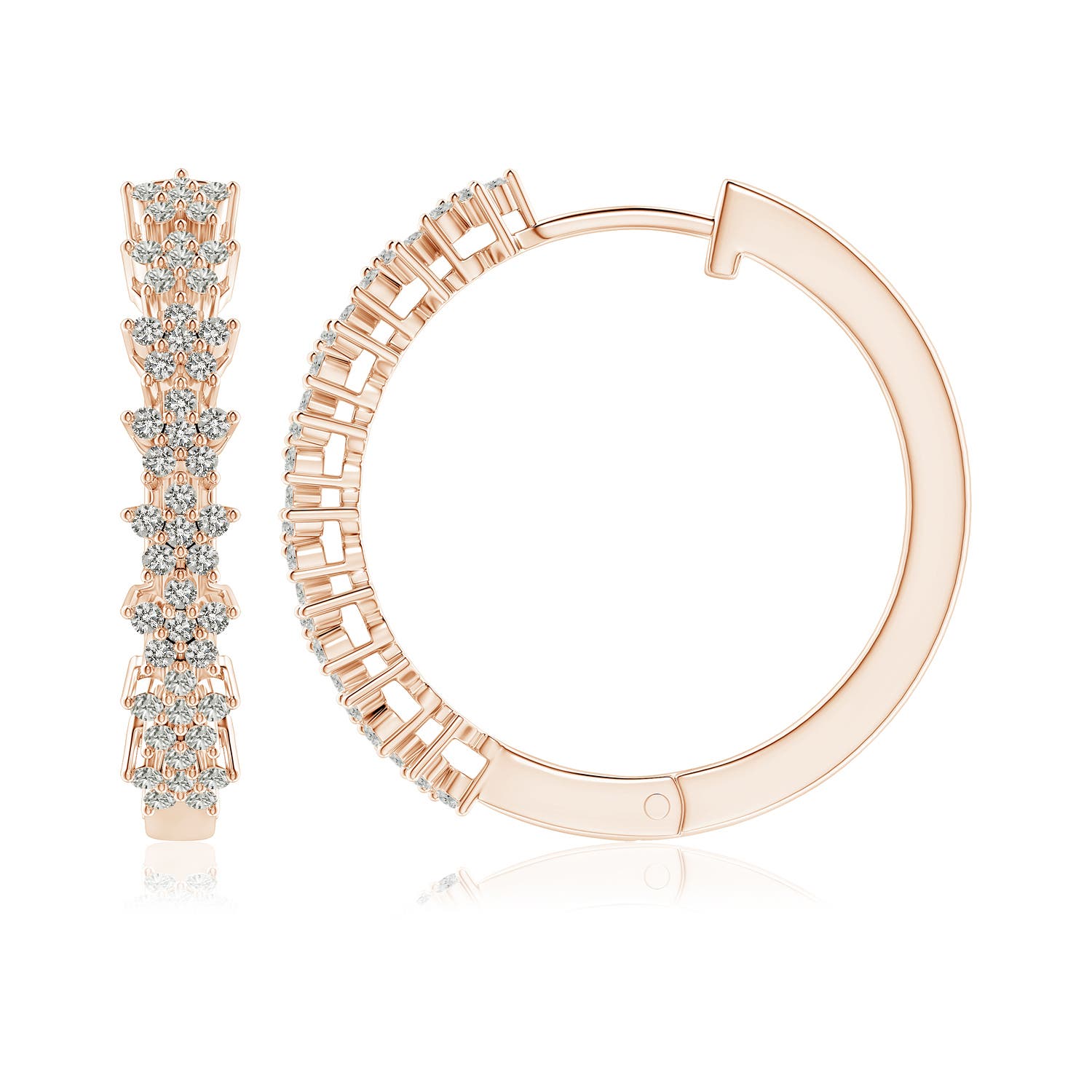 K, I3 / 0.67 CT / 14 KT Rose Gold