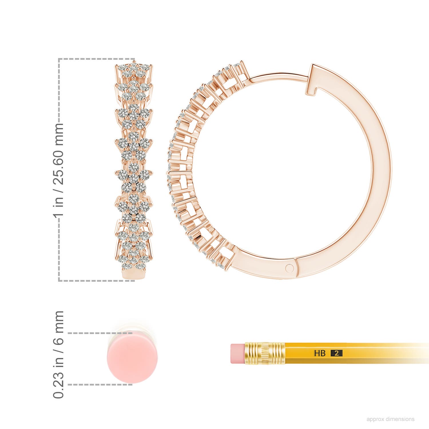 K, I3 / 0.67 CT / 14 KT Rose Gold