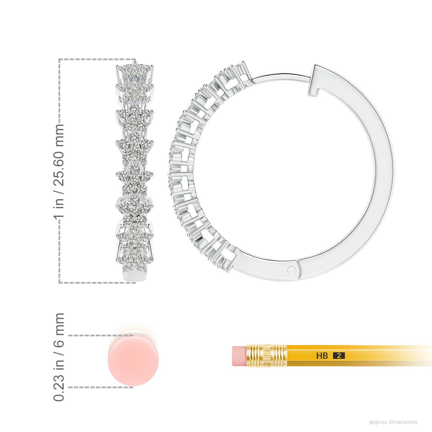 K, I3 / 0.67 CT / 14 KT White Gold