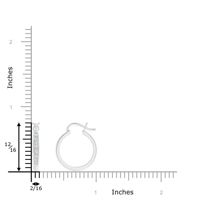 F-G, VS / 0.25 CT / 14 KT White Gold