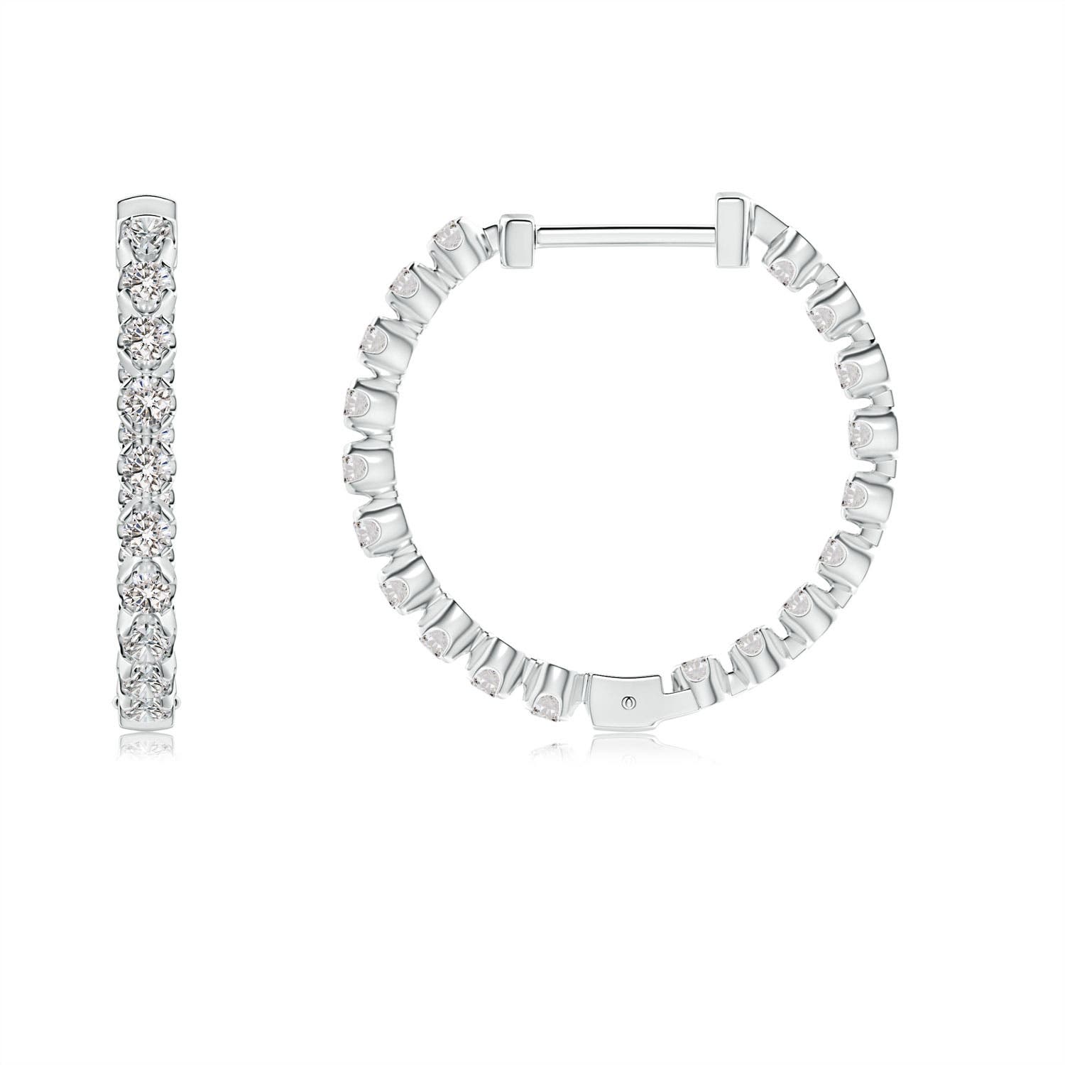 I-J, I1-I2 / 0.46 CT / 14 KT White Gold