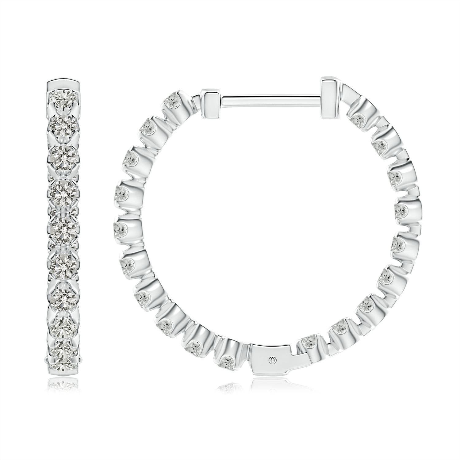 K, I3 / 0.95 CT / 14 KT White Gold