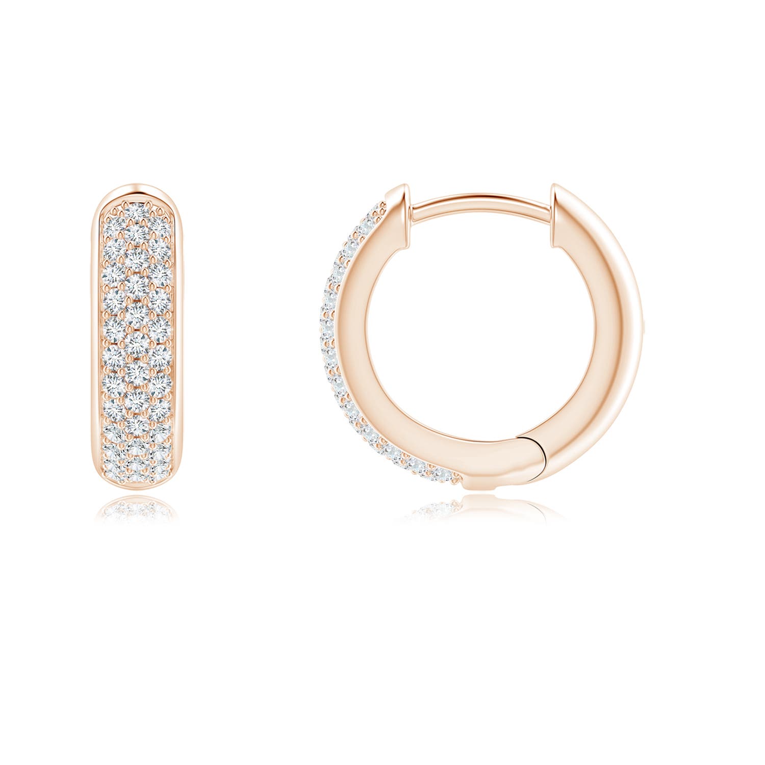 G, VS2 / 0.32 CT / 14 KT Rose Gold