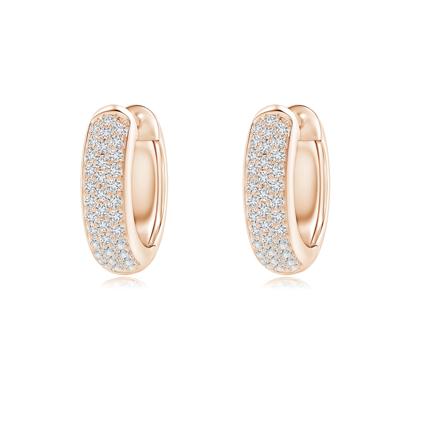 H, SI2 / 0.32 CT / 14 KT Rose Gold