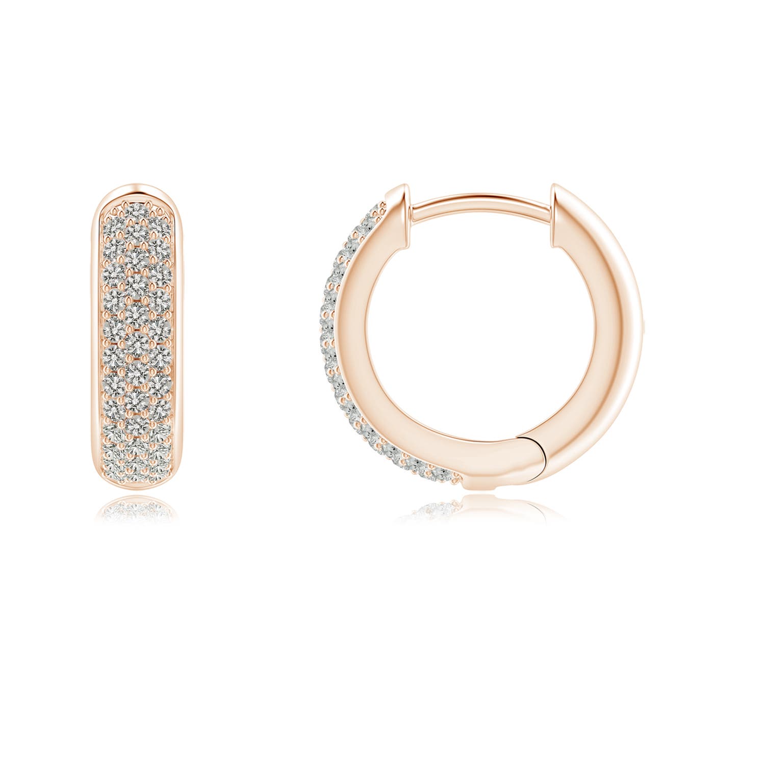 K, I3 / 0.32 CT / 14 KT Rose Gold