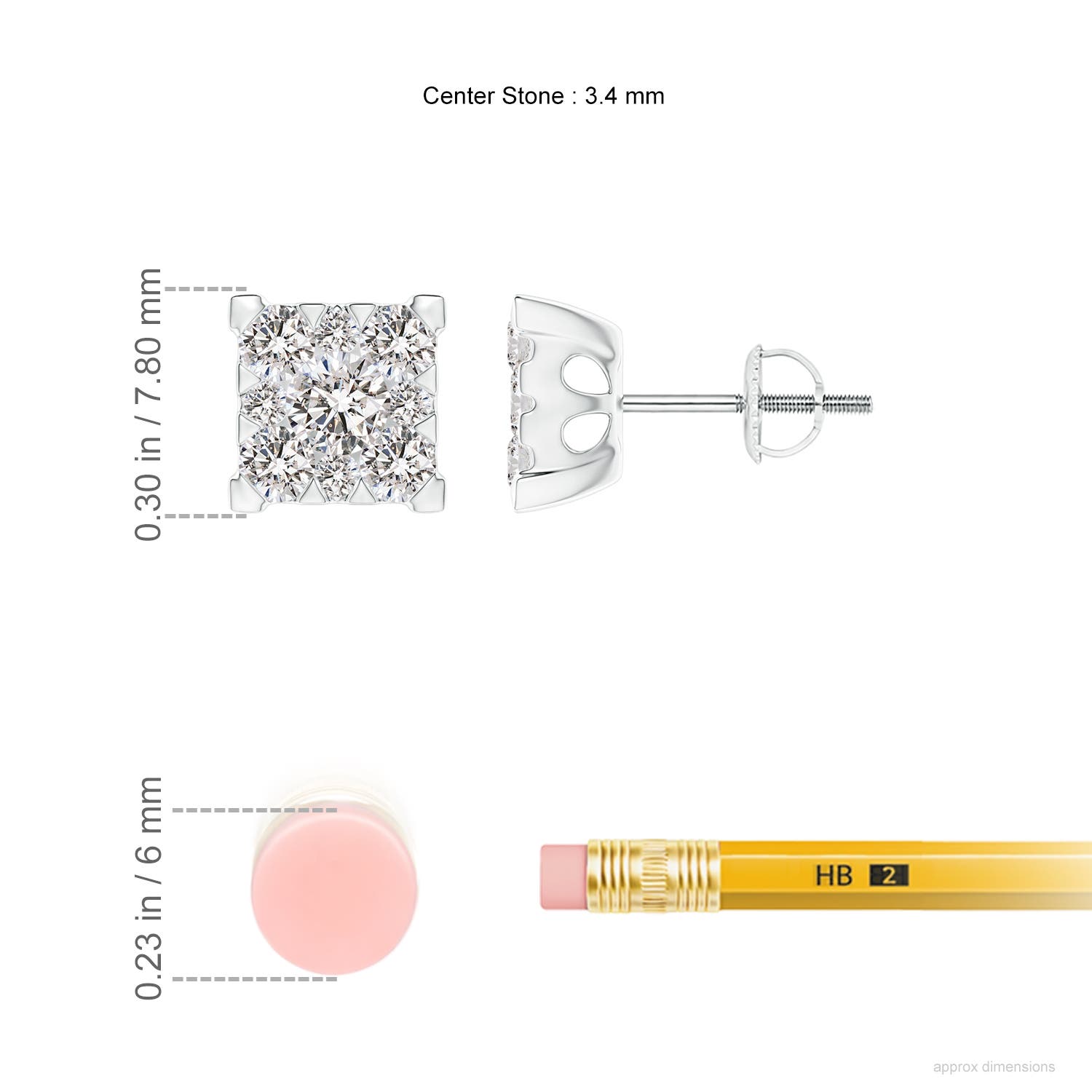 I-J, I1-I2 / 1.01 CT / 14 KT White Gold