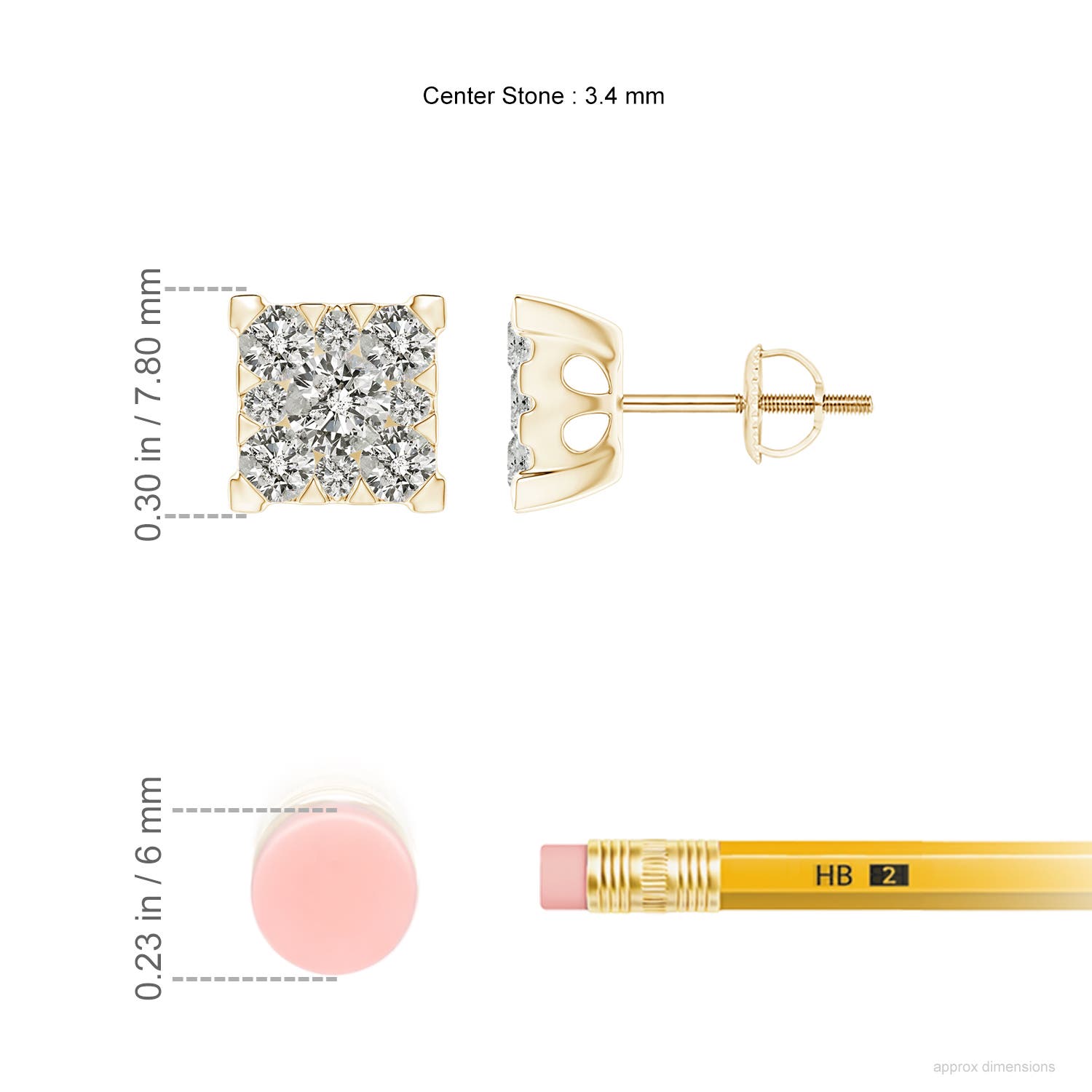 K, I3 / 1.01 CT / 14 KT Yellow Gold