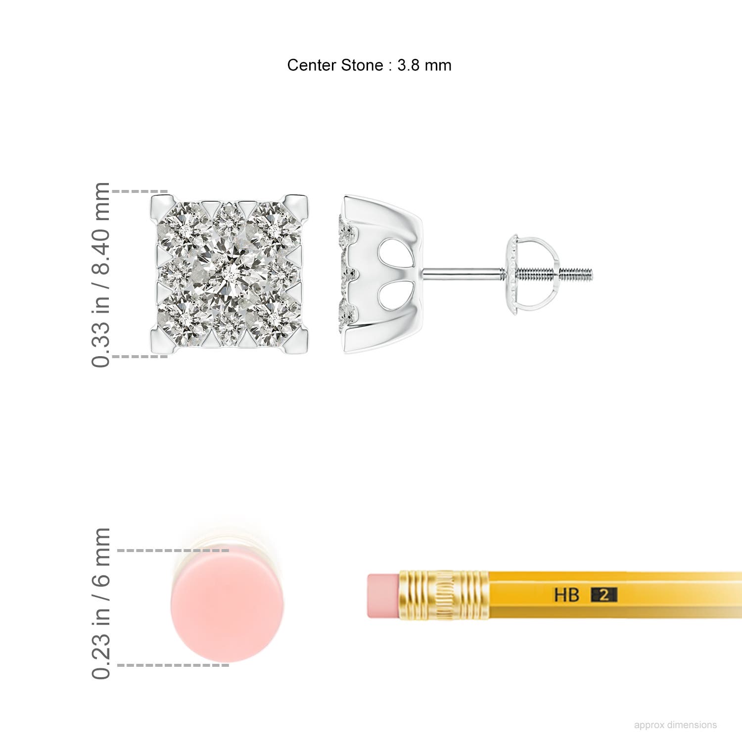 K, I3 / 1.24 CT / 14 KT White Gold