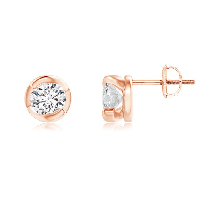 H, SI2 / 0.5 CT / 14 KT Rose Gold