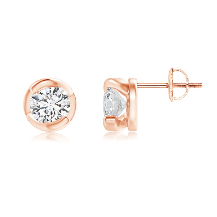 H, SI2 / 0.7 CT / 14 KT Rose Gold