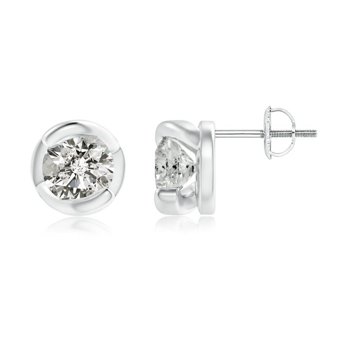 K, I3 / 1 CT / 14 KT White Gold