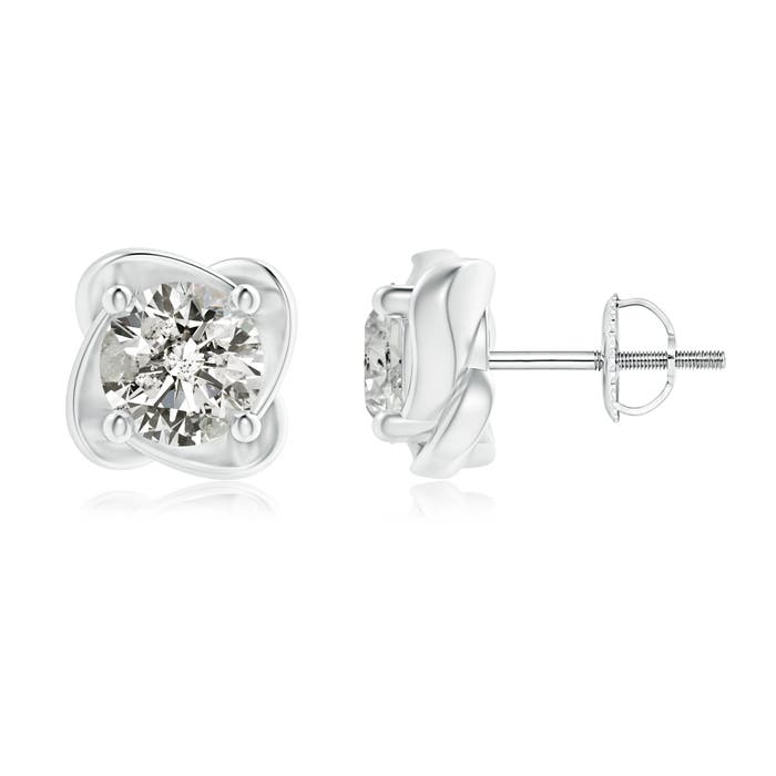 K, I3 / 1 CT / 14 KT White Gold