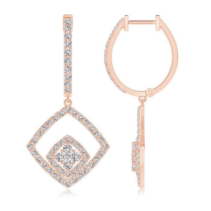 I-J, I1-I2 / 0.88 CT / 14 KT Rose Gold