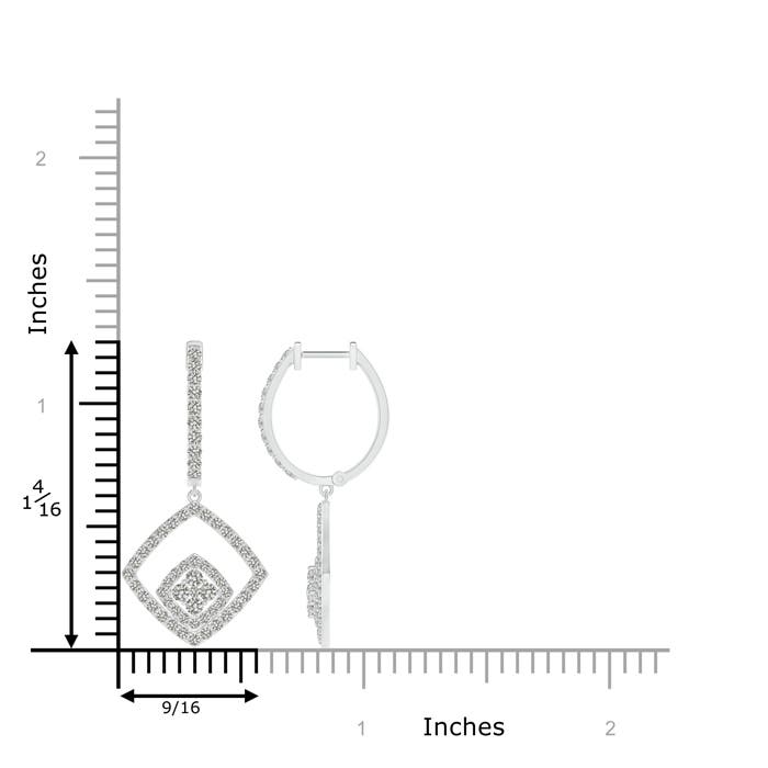 K, I3 / 0.88 CT / 14 KT White Gold