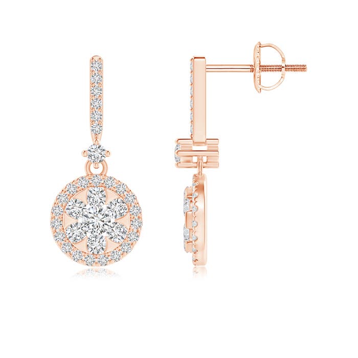 H, SI2 / 0.51 CT / 14 KT Rose Gold